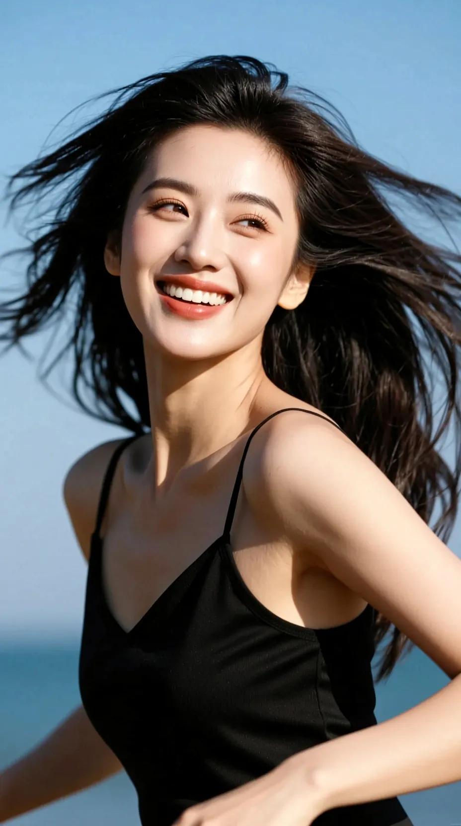 Qwen Image portrait photo of a woman